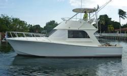 Custom Carolina-style Convertible
2013 Refit with Cummins "C" Series Diesels
New wiring & plumbing 2013
House painted 2013 with Awlgrip
Fish Rigged & Ready to Go!
Nominal Length: 39'
Length Overall: 39'
Max Draft: 3.5'
Engine(s):
Fuel Type: Other
Engine