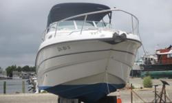 Chaparral is noted for their quality construction and performance. This boat has a lot of space for family and friends to spend a day on the water or an over night on the hook. It has been professionally maintained and is in above average
