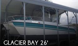 Actual Location: Cape Coral, FL
- Stock #093745 - 2006 Yamaha Four Strokes!!This 1997 Glacier Bay 26 Canyon Runner is ready to fish! Equipped with 2006 Yamaha F150 four strokes, you can expect top notch reliability and performance. The layout offers tons