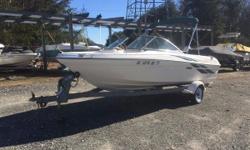 Clean Freshwater Sea Ray Bow Rider with very few hours. &nbsp;Comes with Matching Custom Trailer with new tires.
Bimini Top
Depth Sounder
Bow and Cockpit Covers
Nominal Length: 18'
Engine(s):
Fuel Type: Other
Engine Type: Stern Drive - I/O