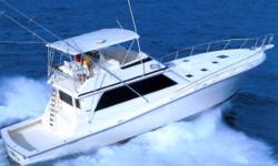 (LOCATION: West Palm Beach FL) The Viking 58 Convertible is a world-class tournament machine with aggressive styling, remarkable accommodations, and exceptional performance. This is a three stateroom fisherman with flybridge, huge cockpit, and twin 1200