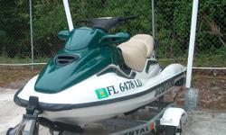 1999 10' SeaDoo GTX. Boat and Trailer are Like New. Sea Doo 110 HP Engine, Continential Galvanized Trailer and has been used in Fresh Water Only! New Battery.
Category: Personal Watercraft
Water Capacity: 
Type: PWC
Holding Tank Details: 
Manufacturer: