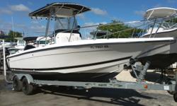1999 2300 CENTURY CENTER CONSOLE . Powered by a 2003 Mercury 225 4 stroke outboard. This is a prefect offshore fishing boat with great fuel economy. Boat is turn key and ready to hit the Keys or go out for a nice weekend cruise. Boat includes walk in