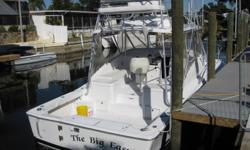 Luhrs is known for its excellent fishing vessels and this one is no exception. It is loaded to the gills with fishing amenities including live wells, tackle storage, rocket launchers and riggers. The vessel has been well maintained by the owner who has