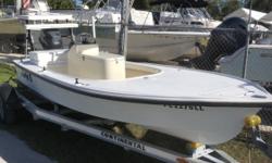1999 18' L&H CUSTOM FLATS BOAT IS POWERED BY A 90HP YAMAHA 2-STROKE ENGINE. HULL IN VERY GOOD CONDITION! NEW SIMRAD G07 XSE CHART PLOTTER AND PLATINUM C MAPS, V MARINE PUSH POLE HOLDER & V MOUNTS, LARGE 40 GALLON CUSTOM BUILT BAIT WELL & TRANSOM NATURAL