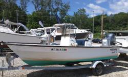"As Is - Where Is"&nbsp; Just came in very popular 18' Maritime skiff, has Honda 90 4-stroke and a yard trailer.&nbsp; Great work boat or bay runabout.
Nominal Length: 18'
Engine(s):
Fuel Type: Other
Engine Type: Outboard
Stock number: MAR 1890