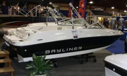 2012 Bayliner 175 BR Black
Overall Length 17'6"
Beam 6'11"
People Capacity 7
Approximate weight 1,923 lbs.
Draft max 3'
Deadrise 19 degrees
Fuel capacity 21 gal.
Base Price 17,125
Prep 590
Freight 1,500
Total Price $19,215
Engine:
135 M MPI/A1 (3.0L)