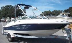 2008 Sea Ray 185 SPORT MOTIVATED SELLER - Military family moving to New Mexico, 2008 Sea Ray 185 Sport with Tower & Integrated Bimini Top. The tower has the wakeboard racks and Kicker speakers powered by a JBL Marine Amp. The standard gull wing sun pad,