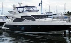 2008 Azimut 62 MOTOR YACHT El Bacan is a nice example of Azimut's very successful 62FLY series. A great running boat with 405 original hours and only one owner who has maintained a full time crew on the boat from the date of purchase. She is amply