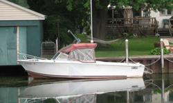 1970 International Yacht , 24 feet , dive club work boat . 6 cyl 165 Mercrusier . Engine rebuilt 2001 , new SEI sterndrive 2009 , Benett trim tabs Boat planes easily with heavy load , trailer included $1500 / BO , 572-8317Listing originally posted at