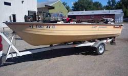 Year- 1985 make-Micro Craft Model- North Port 16foot Aluminum Fish finder Johnson Outboard engine In overall good condition