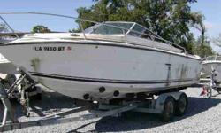 The Boat Yard Inc. 22' sea ray 22' sea ray,350 chevy no outdrive,galv tandem axle trailer,for more info call Ruben at 504-340-3175 or e-mail: (click to respond)Listing originally posted at http://www.theboatyardinc.com/pre_owned_detail.asp?veh=1922294