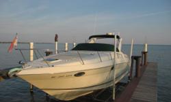 32' Regal 3260 Commodore ORIGINAL OWNER VESSEL NEVER LEFT IN THE WATER WHEN NOT IN USE (HOIST KEPT) IS A MUST SEE -- BE SURE TO VIEW THE FULL SPECS FOR COMPLETE LISTING DETAILS. LOW INTEREST EXTENDED TERM FINANCING AVAILABLE -- CALL OR EMAIL OUR SALES