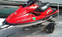2000, 9' Kawasaki Ultra 150 Jet Ski. 2 Stroke, 3 Cylinder, 128 Original Hours. Continential Galvanized Trailer, Runs 65 MPH Plus! Fresh Water Use Only! Ready to Ride!
Category: Personal Watercraft
Water Capacity: 
Type: PWC
Holding Tank Details: