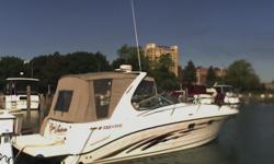 Very dependable inboard express, gets high marks for customer satisfaction. Tastefully designed interior features spacious galley and head. Equipped with a generator to provide standalone capability. Walk-thru windshield makes for safe bow access. Trades