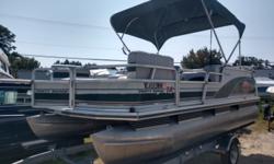 2000 Tracker Party Barge 18
Price includes brand new trailer