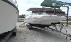 TONS OF ROOM ON THIS ONE! SEATING FOR 12-14 PEOPLE. PORTA POTTI AREA- 2 LARGE FRONT COUCHS- BATTERY SWITCH -200 H.P. YAMAHA FUEL INJECTED V-6 WITH LOW HOURS. THE INTERIOR IS FAIR WITH SOME SUN BURN IN THE FRONT. S.S. PROP
Category: Powerboats
Water
