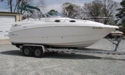 Nice High Quality Pocket Cruiser with room for the whole Family! &nbsp;Features you want like Extended Swm Platform, Bravo 3 Duo Prop, Double Bimini, Full Enclosure, Dual Batteries... &nbsp;Alway in Freshwater on Lake Norman Fresh Full Detail!!