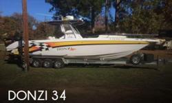 Actual Location: Fort Worth, TX
- Stock #100853 - If you are in the market for a fishing boat, look no further than this 2001 Donzi 35 ZF, just reduced to $57,950.This vessel is located in Fort Worth, Texas and is in great condition. She is also equipped