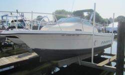 2001 Trophy 2052WA, 4.3L Mercruiser, (no trailer), Bimini Top with Boot, Camper Canvas, Cockpit Cover, Coaming Pads, Raw Water Washdown, Aerated Baitwell, Removable Aft Jump Seats, Trim Tabs, Garmin FF / GPS, Dual Batteries with Switch, Stereo, Portable