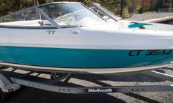 Offered for sale is a Pre-Loved 2001 Wellcraft 175 SS & 2000 EZ Loader Single Axle Bunk Trailer by Rivett&rsquo;s Marine Recreation & Service, Inc. In Old Forge, NY.
Pricing
Boat & Trailer - $7,140
Exterior
Color - White with Seafoam accent
Canvas - N/A