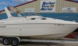 Harbor View Marine in Pensacola, FL brings you this 2001 Wellcraft 2600 Martinique. The Wellcraft 2600 Martinique not only features top notch speed and performance but also convenient amenities like the large cockpit deck, smartly designed helm, and