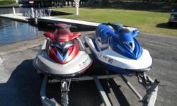 Sea Doo GTX 2002 Blue in color with a 4 stroke engine.&nbsp; A total of 128 hours, with 215 hp.&nbsp; The exhilaration ergonomic design seating so you can stay on water longer.
&nbsp;
Category: Personal Watercraft
Water Capacity: 
Type: PWC
Holding Tank