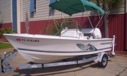 In Pensacola, FL. This 2002 Aquasport is a&nbsp;very clean fishing boat. Standard features and options include: Bimini Top, GPS, Lowrance X85 fish finder, VHF, Livewell, Courtesy Lights, Dual Battery Switch, Anchor & Line, Swim Platform, New stainless