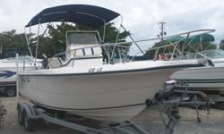 2002 SEA FOX 23' CENTER CONSOLE. Powered by a Mercury 150 hp outboard engine with less than 100 hrs. This the perfect boat for fishing, diving, or cruising. This boat is CLEAN and has barley been used.Boat includes Bimini Top, Washdown, Rod holders,