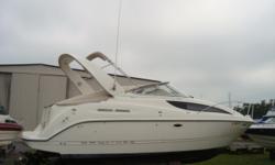 2002 BAYLINER 2855 CIERA, THIS RECENTLY BROKERED BOAT IS POWERED WITH A 350 MAG MPI BRAVO 3. INCLUDES FULL SHOREPOWER, BIMINI ENCLOSURE, COCKPIT COVER, SPOTLIGHT, MICROWAVE, MARINE HEAD AND ALL COAST GUARD EQUIPMENT. GREAT COCKPIT LAYOUT FOR ENTERTAINING.