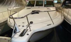 2002 Pursuit 3800 Express, Always Fresh Water, MInt, MInt, Mint!!
Freshwater 3800 Pursuit featuring twin Cummins 450HP with 275 hours.&nbsp; Genset, dual digital Air/Heat, Radar, Chartplotter,and more... Inside heated storage, so make an appointment to
