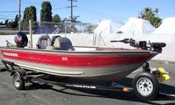 GREAT DEAL ! CHECK IT OUT Looking for an in-expensive fishing boat? Need a Four Stroke engine to get on the lake? Check out this Tracker 16' side console, it has a Mercury 40hp EFI Four Stroke, The engine just under gone it annual service along with new