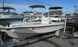 Awesome 2003 18' Renegade flats boat with a 115 Mercury 4 stroke. This Boat is turn Key ready and loaded with extras. Comes equipped with push pole platform, fish/depth finder, trolling, center console grab bar and Bimini top. All sitting a top a flawless