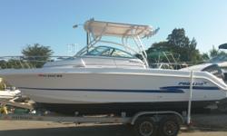 2003 PROLINE 23' WALKAROUND CUDDY. Powered by a Yamaha 225 hp engine with only 219 hrs. This boat is in like new condition and has just been serviced. The motor looks and runs perfect. This boat is perfect for heading offshore fishing or hitting the Keys