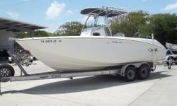 VERY CLEAN READY TO GO
T TOP TRIM TABS GARMIN B & W GPS CLARION AM/FM CD STEREO BATTERY CHARGER OUTRIGGERS MARINE HEAD, YAMA/MERC 225 4 STROKE MAGIC TILT TANDEM ALUM TRAILER W/ SPARE
Category: Powerboats
Water Capacity: 0 gal
Type: Aft Cabin
Holding Tank