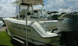 Detailed Review:
http://www.sportfishingmag.com/boats/boat-reviews/triton-2895-center-console
Take a look at ALL ***60 PICTURES*** of this vessel on our main website at POPYACHTS DOT COM. At POP Yachts International, we will always provide you with a TRUE