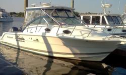 *** FOR ALL QUESTIONS CONTACT: SCOTT 603-875-0965 or sts425@tds.net ***
This is a 2003 Wellcraft 290 Coastal powered by Twin Yamaha F225 Four Strokes with only 290 hours! She is loaded and ready for the new owner!
DETAILS:
-290 hours on Twin Yamaha F225 4