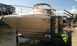 New Price 10/29. Low Hours. Lift kept with no bottom paint. Stunning Condition! I would put this 2003 Sea Ray 30 Sundancer with Twin Sterndrive BR3 Drives against any 2006-2007!! Performance and economy! Hinged Radar Arch allows for 7'5" Bridge Clearance