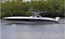 One owner. Immaculate and well maintained 2003 Scarab Sport. Great for fishing and cruising. Tons of storage including in-floor fish boxes with overboard pumps. Two pairs of rod holders plus six overhead gold rod holders. Second pair flush mount seat -