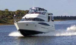 LOCATED AT OUR FLOATING SHOWROOM. JACKSONVILLE MARINA MILE
**MarineMax will consider trades on all brokerage boats**
This 366 Carver Motor Yacht offers more space than any other in its class. Powered with twin Volvo diesels providing years of