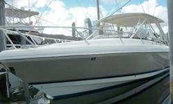 The Intrepid 370 is a high quality sportboat with a combination of high performance, cruising amenities, and room for fishing. The Intrepid features a stepped, deep vee hull design for great seakeeping. In addition to her roomy cockpit, she features