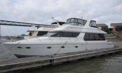 2003 Carver 570 Voyager Pilothouse - check this one out!
Cummins QSM11 Diesels - 635HP - ONLY 690 Hours, NEW BATTERIES (2017), Engine Service 2016: Fluids, Filters & Impellers, 23kW Kohler Gen, Satellite TV, Three Staterooms, Pilothouse!!
See "Full Specs"