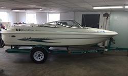 CLEAN CLEAN CLEAN!! COME CHECK OUT THIS GLASTRON TODAY. IT IS POWERED BY A MERCRUISER 3.0L STERNDRIVE AND INCLUDES A SINGLE AXLE TRAILER AS WELL AS A MOORING COVER. THIS BOAT WILL NOT LAST LONG.
Hin: GLA37977C303
Beam: 7 ft. 4 in.
Hull color: White
Stock