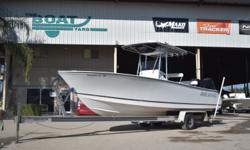2003 Sea Craft 25 CC,
Stock: 8554C2003 Sea Craft 25ft. CC2003 Mercury 200 hp. OptimaxsTandem Axel Aluminum Trailer*****EXCELLENT FINANCING AVAILABLE!*****If you are in the market for a center console, look no further than this 2003 SeaCraft 25, priced