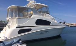 A rare find in today's market, This exceptionally well maintained 39MY truly shows pride of ownership. Features of this boat include: 8.1HO 425 hp, radar, chart plotter, GPS, auto pilot, bow thruster, Stamoid Canvas and much more: Always professionally