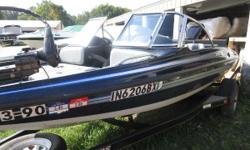 Price includes a Yamaha 150hp two stroke, Stratos trailer, Motorguide 24 V trolling motor, Cover, hydraulic steering, fish locator and ski tow bar.&nbsp; Sale Price $7,999.00
WR6001
Nominal Length: 18.8'
Length Overall: 18.8'
Engine(s):
Fuel Type: Other