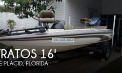 Actual Location: Lake Placid, FL
- Stock #076426 - Rich In Performance With An Affordable Price And A Yamaha Outboard 115 HP!!Nice 2003 Stratos Javelin 170 SC, complete with Minn Kota 45 trolling motor.Front and rear swivel seats for casting. Single
