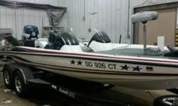 2003 Stratos 200 Pro XL BS Bass Boat Stratos Bassboat powered by a 225 Evinrude HO 2 SS props Boat is in Good Condition Anchor Fish Finder Trolling Motor Live Bait Wells Boat Cover Located in Marion SD Financing Nationwide Shipping And Warranties