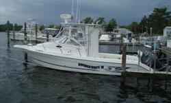 The Cobia 270 Walkaround is a Versitile,Trailerable Boat with a 8'6" Beam. The Roomy Cockpit has Elbow Room for Anglers or Entertaining. A Basic Cabin with V-Berth is Ideal for Overnighting or That Day Trip You've Been Planning.
Please Review The Full
