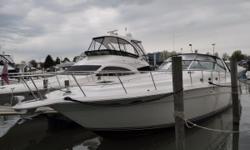 NICELY EQUIPPED AND COMPETITIVELY PRICED THIS 1997 SEA RAY 500 SUNDANCER OFFERS A RARE PACKAGE W/DETROIT DIESEL DDEC ENGINE'S -- PLEASE SEE FULL SPECS FOR COMPLETE LISTING DETAILS. LOW INTEREST EXTENDED TERM FINANCING AVAILABLE -- CALL OR EMAIL OUR SALES